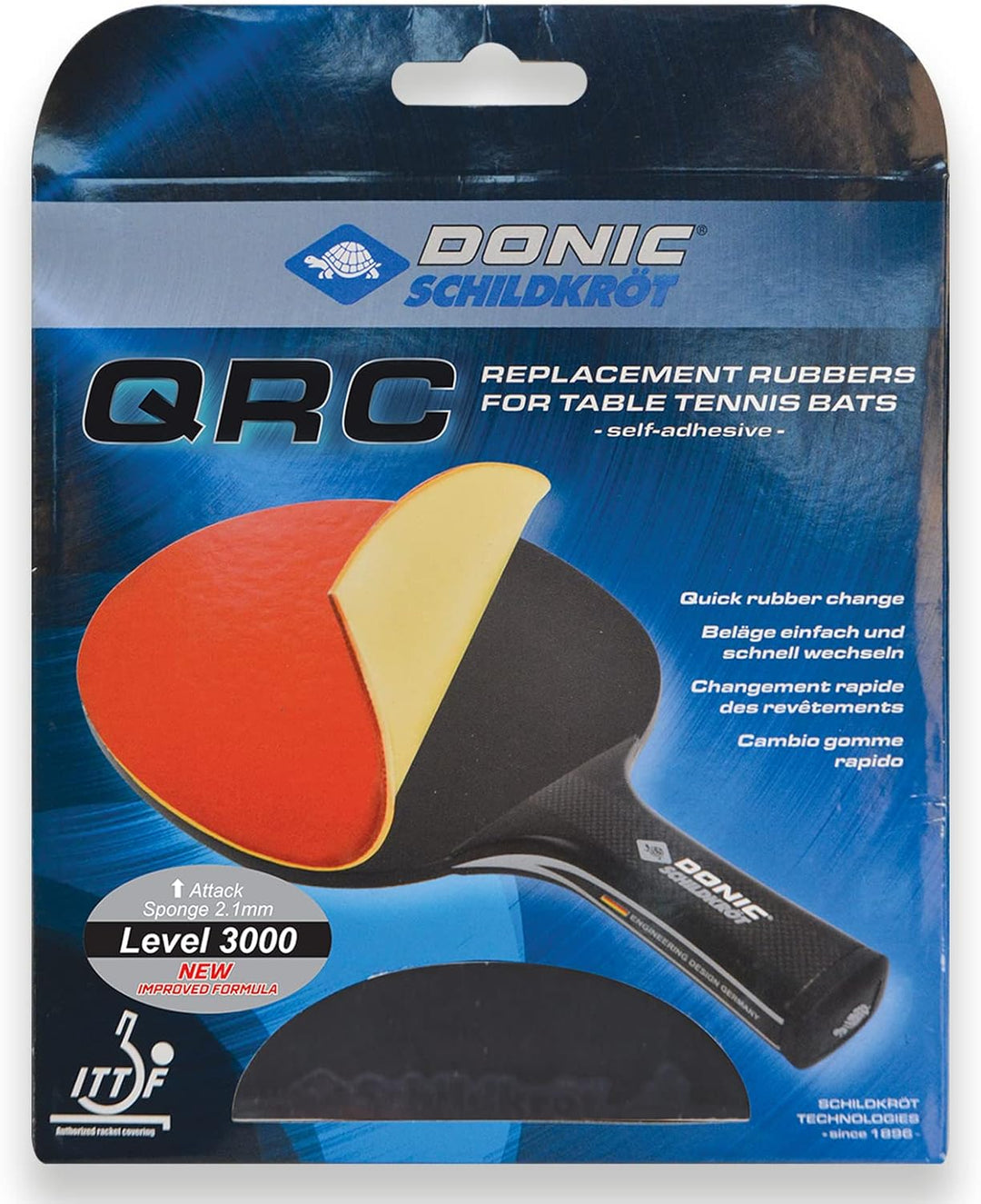 Donic-Schildkröt Table Tennis Rubber 3000 Energy, 3000 Energy