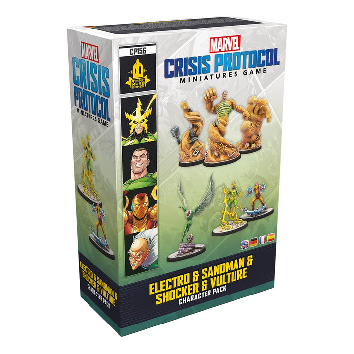 Atomic Mass Games, Marvel: Crisis Protocol – Electro, Sandman, Shocker & Vulture, Charakter-Erweiter