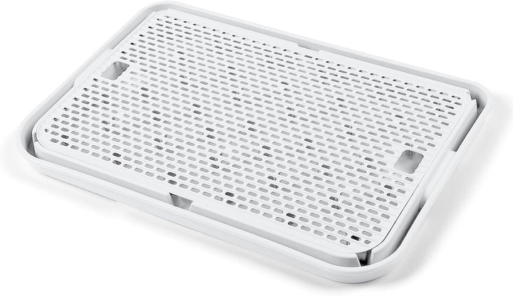 grosse Katzentoilette Rampe Matte, 42x30CM Katzentreppe, Katzenstreu Catcher für automatische selbst