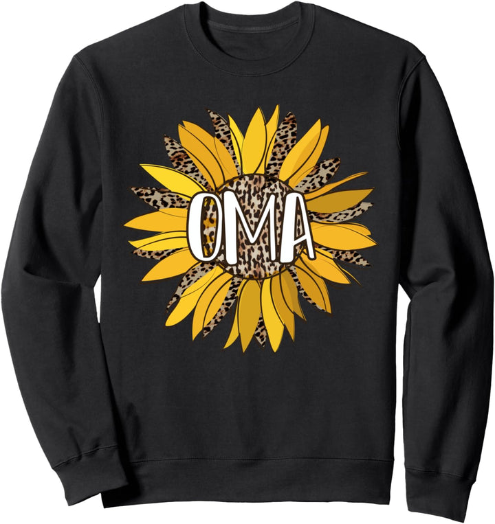 Sonnenblume Oma Oma Sweatshirt