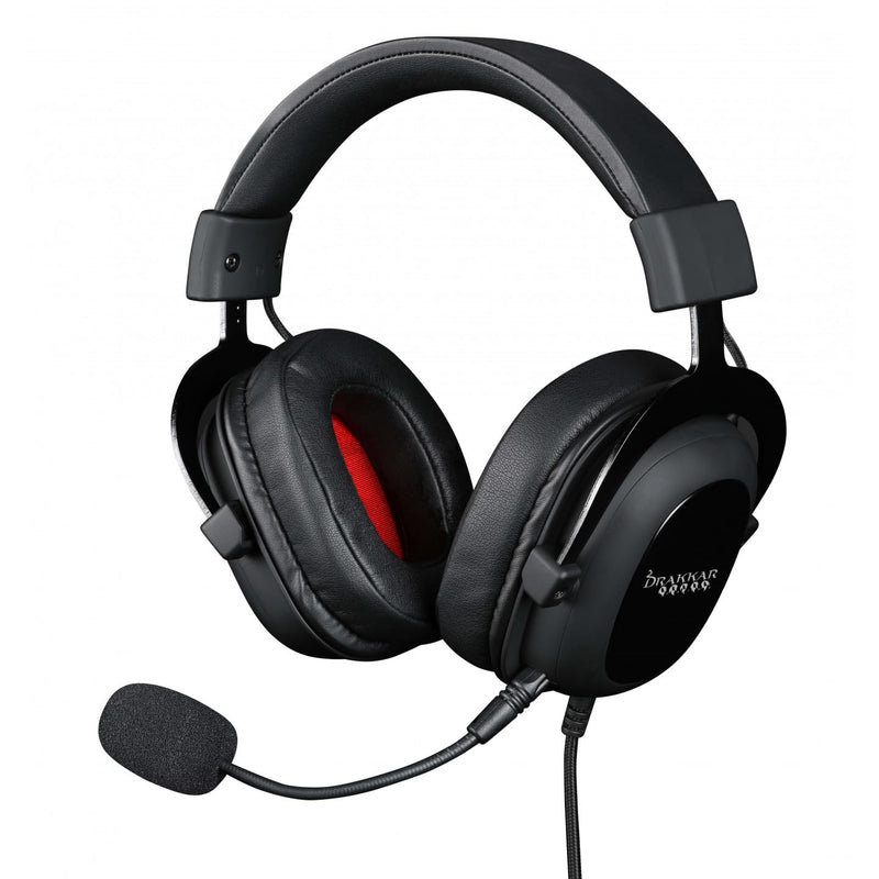 Konix Drakkar Kabelgebundenes Bodhran Pro Gaming-Headset für PC - 53-mm-Lautsprecher - Abnehmbares M