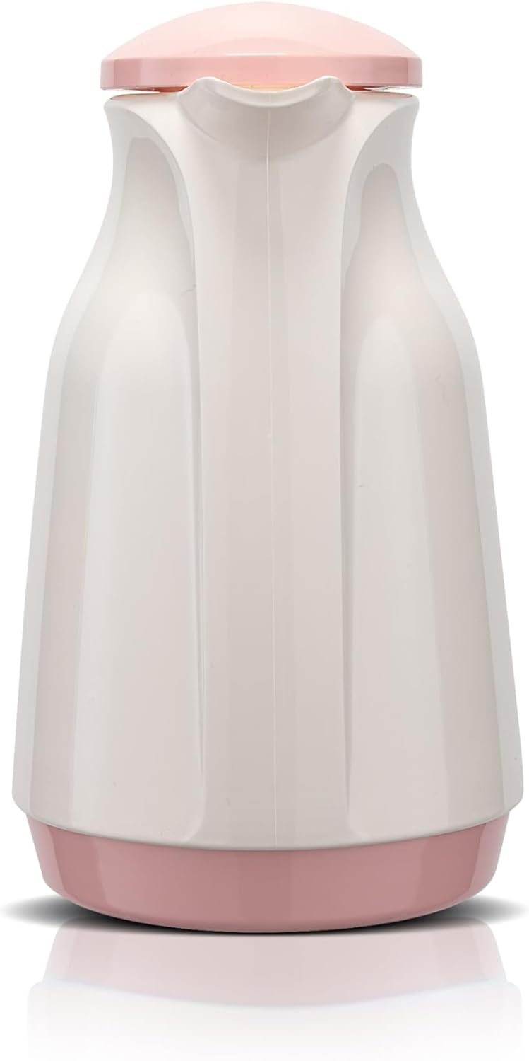 ROTPUNKT Isolierkanne 220 Bella 1,0 l | Zweifunktions-Drehverschluss | BPA Frei- gesundes Trinken |