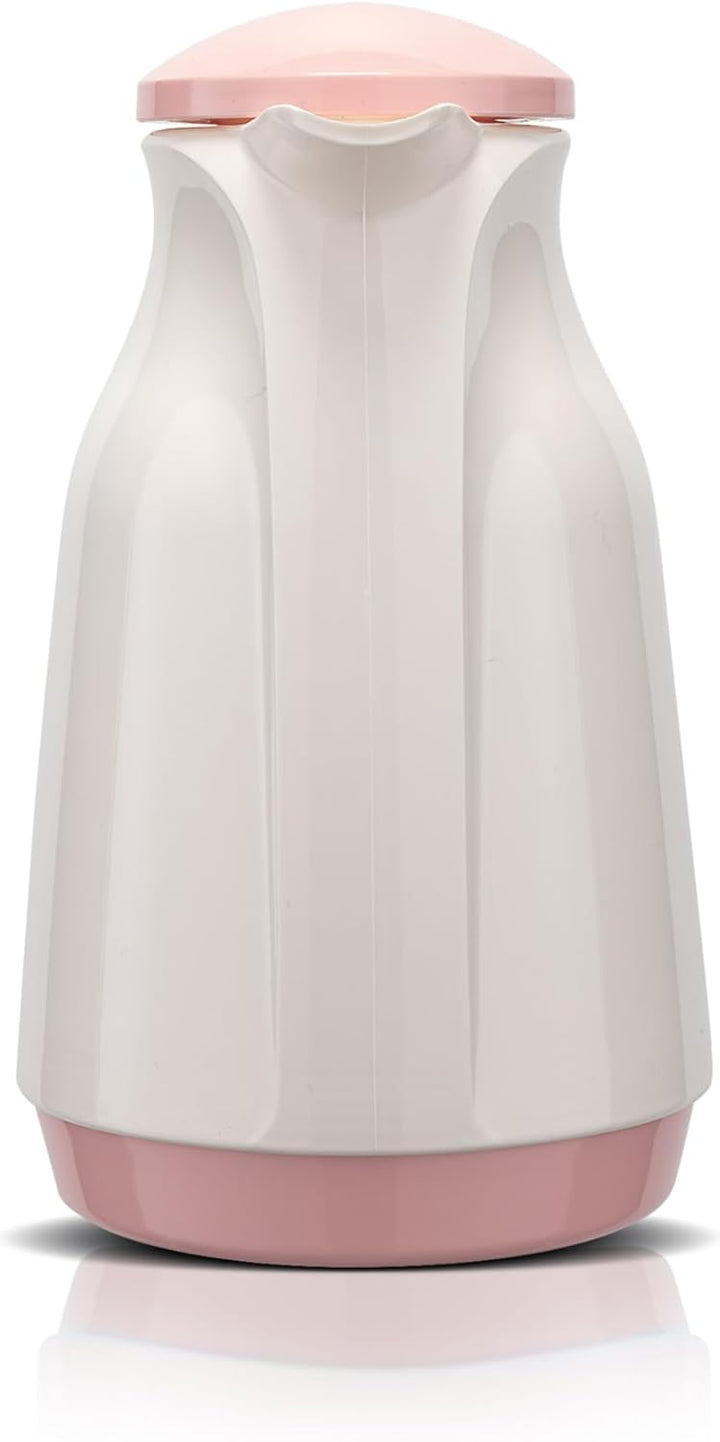 ROTPUNKT Isolierkanne 220 Bella 1,0 l | Zweifunktions-Drehverschluss | BPA Frei- gesundes Trinken |