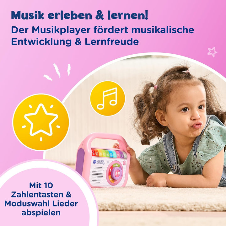 Mein erster Musik-Player pink