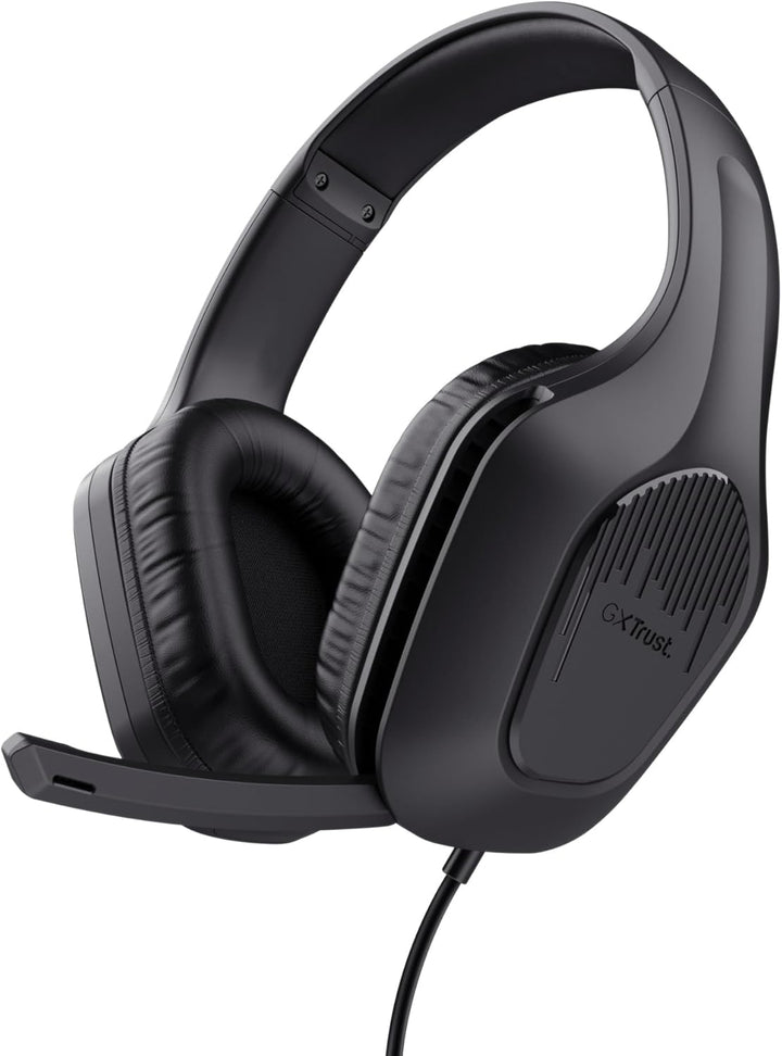 Trust Gaming GXT 415 Zirox Leichtes Gaming Headset mit 50-mm-Treiber für PC, Xbox, PS4, PS5, Switch,