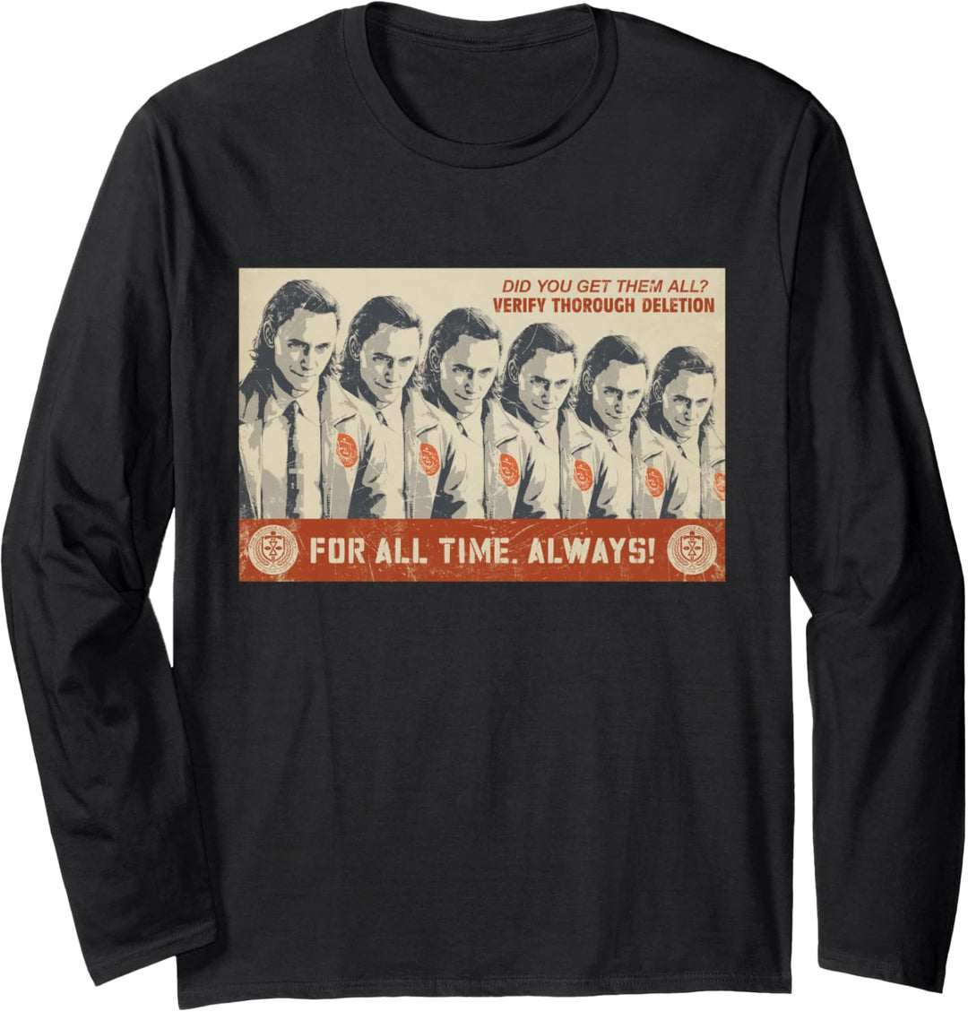 Marvel Loki Variants For All Time Always Langarmshirt
