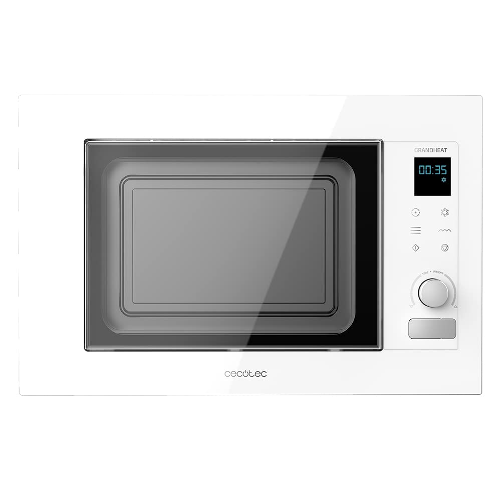 Cecotec Eingebaute Digitale Mikrowelle Grandheat 2090 Built-In Touch White. 800 W, 20 Liter, Touch,