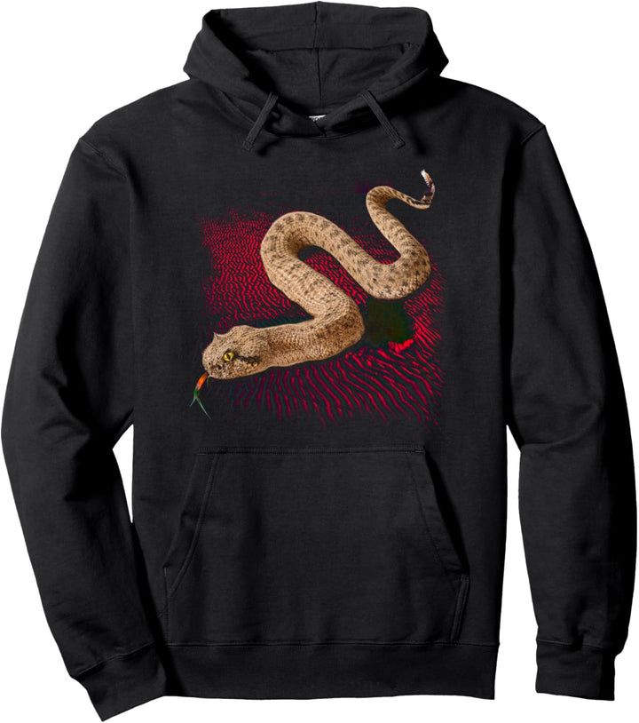 Sidewinder Klapperschlange Pullover Hoodie