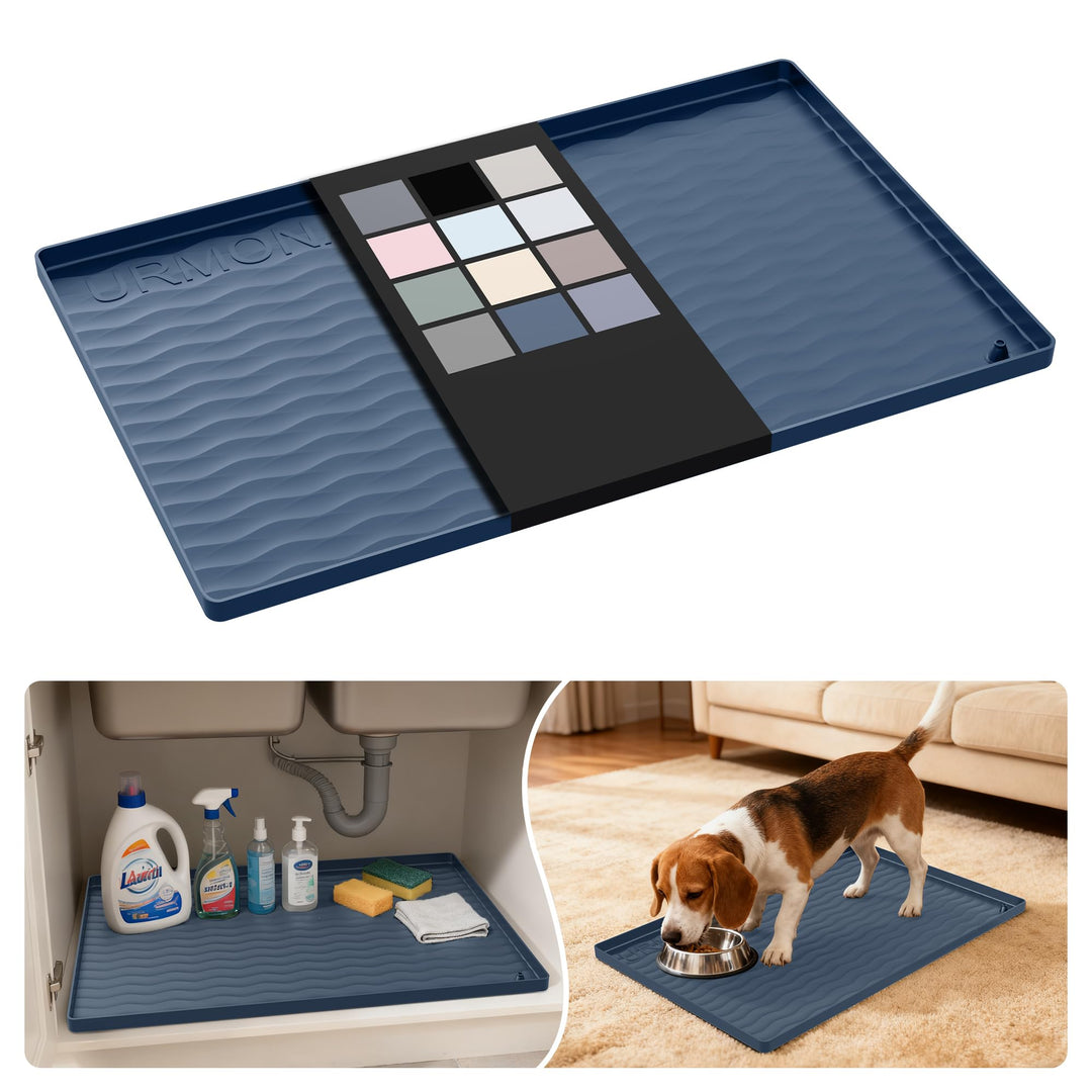 URMONA 35 B x 55 L cm Küchenschrank Silikon Unterlage, Küche Aufbewahrung & Organisation, Regalschut