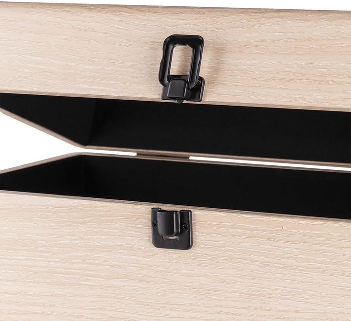 Audizio RC32 - Robuster Koffer für Schallplatten Aufbewahrung - Design Vinyl Holder - Plattenkoffer