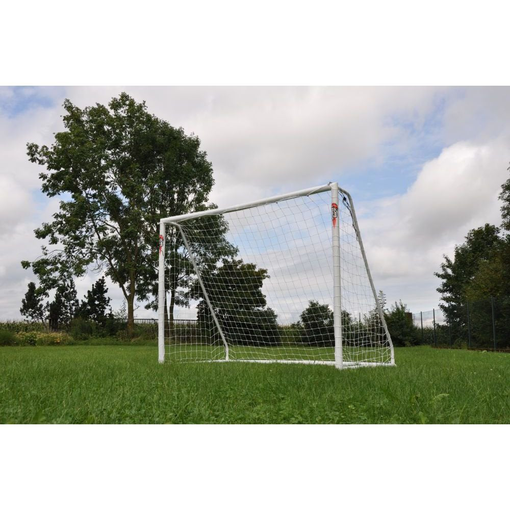 Fussballtor Powershot® 2 Jahre Garantie (Struktur) – robust und robust – Grösse wählbar 3,7 x 2 m, 3