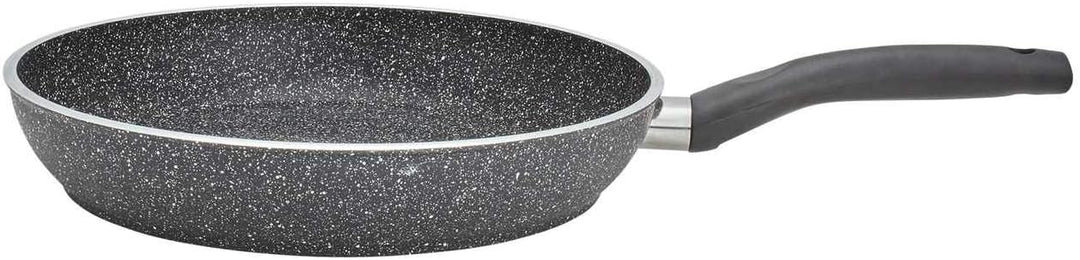 KHG Pfannenset 2-teilig aus Aluminium Ø 24 und 28 cm | ILAG-Antihaftbeschichtung, Induktion, stapelb