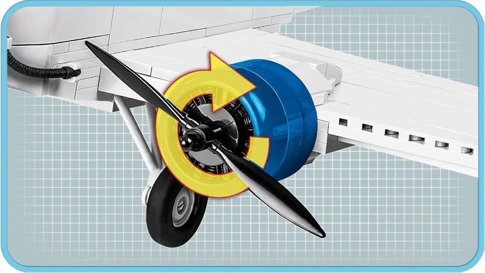 COBI 5711 Toys, Weiss, Blau