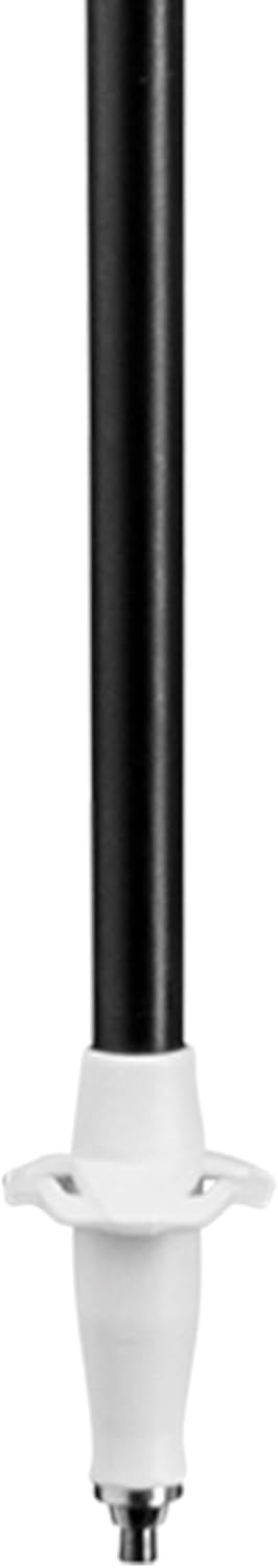 LEKI Unisex-Adult Skistock 105 cm white-black, 105 cm white-black