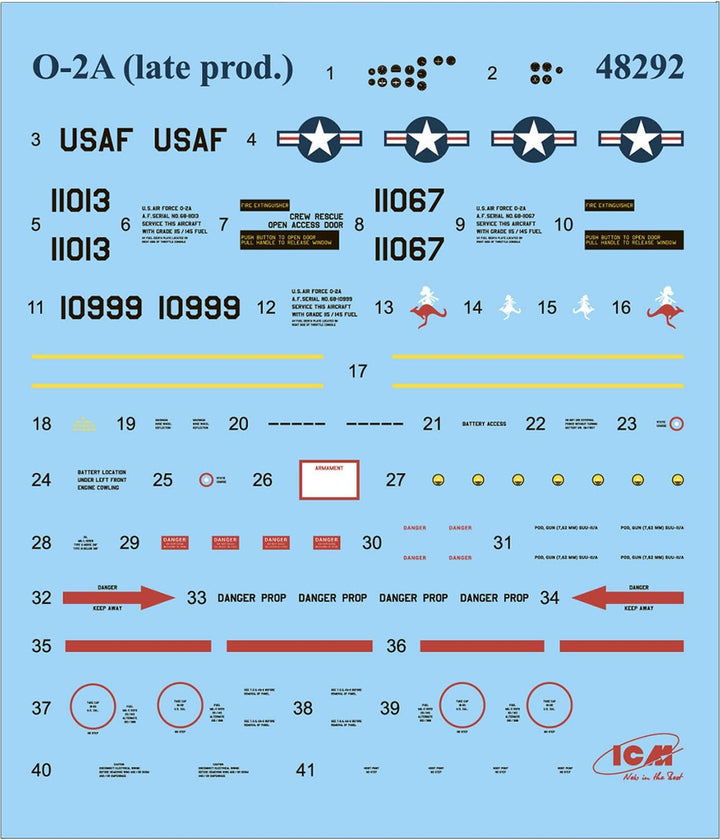 ICM 48292 Modellbausatz, Schwarz