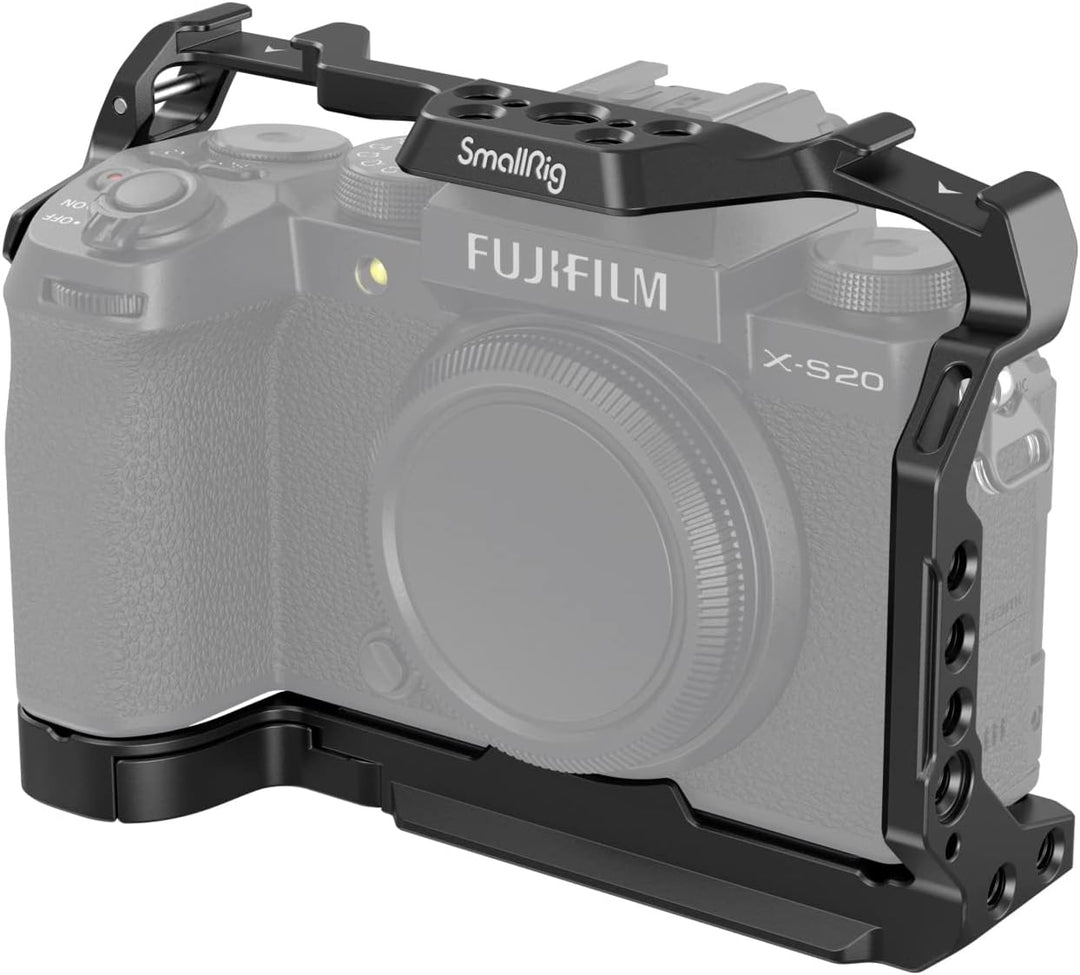 SMALLRIG X-S20 Cage Kamerakäfig für FUJIFILM X-S20 Camera, Vollkäfig aus Aluminiumlegierung, mit Sch