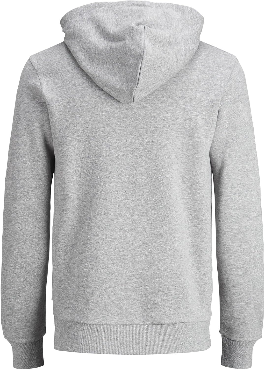 JACK & JONES Male Kapuzenpullover Logo Kapuzenpullover XS Light Grey Melange, XS Light Grey Melange