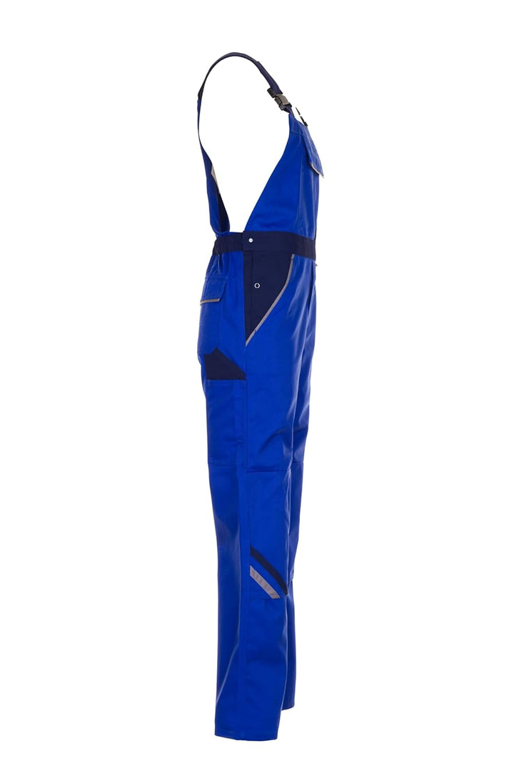 Planam 2330055 Highline Latzhose, Kornblau/Marine/Zink, Grösse 55 Kornblau/Marine/Zink 55, Kornblau/