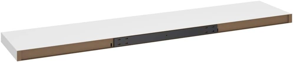 FIRBNUS 2 STK. Floating Wall Shelf 120x23,5x3,8 cm Hängeregal Schweberegal Wandregale Regale Regalbo