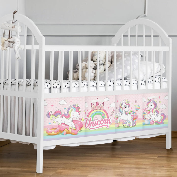 30cm Aufbewahrungsbox 3 Stück Einhorn Regenbogen Aufbewahrungskorb Kinder Faltbar Wolken Stern Aufbe