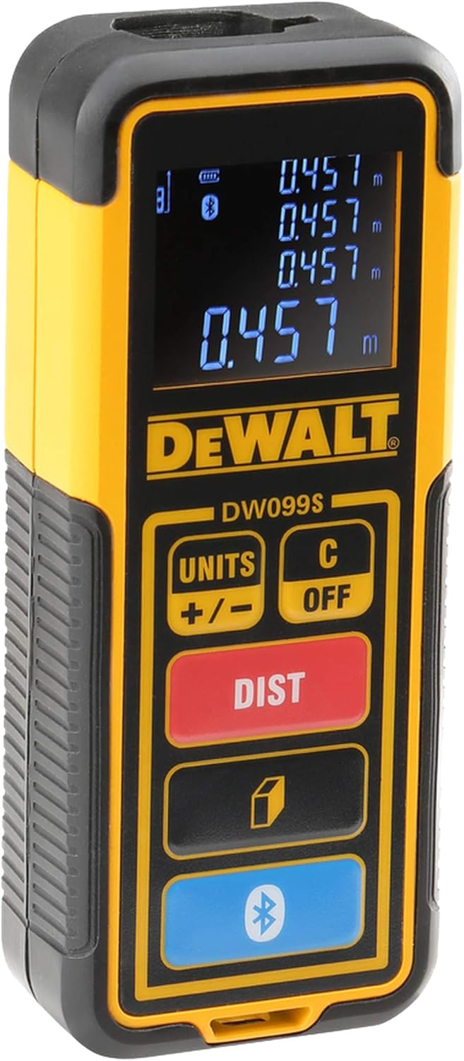 DeWalt DW099S-XJ - Medidor lssser de distancias 30m con B