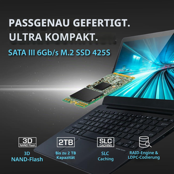 Transcend 1To M.2 2242 SSD SATA3 B+M Key