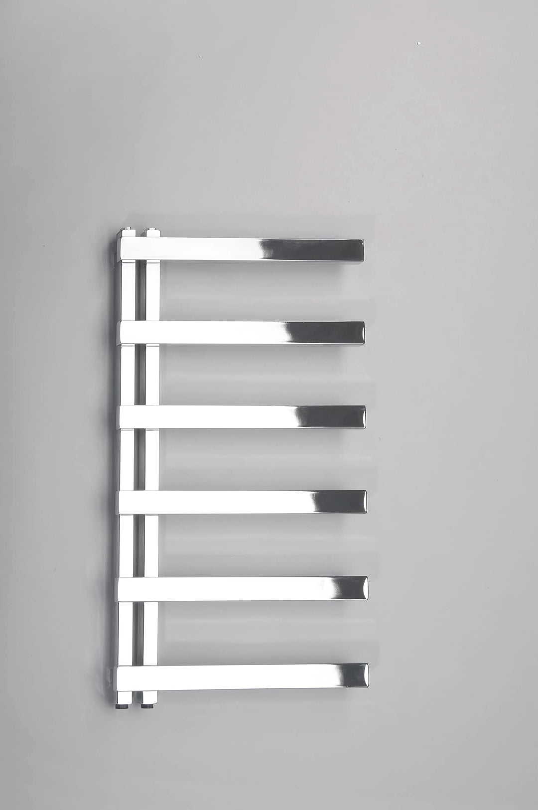 Home Badheizkörper „Nosy“ - Chrom - Moderner Design - Mittelanschluss 1/2“ - 500x800mm - Handtuchwär