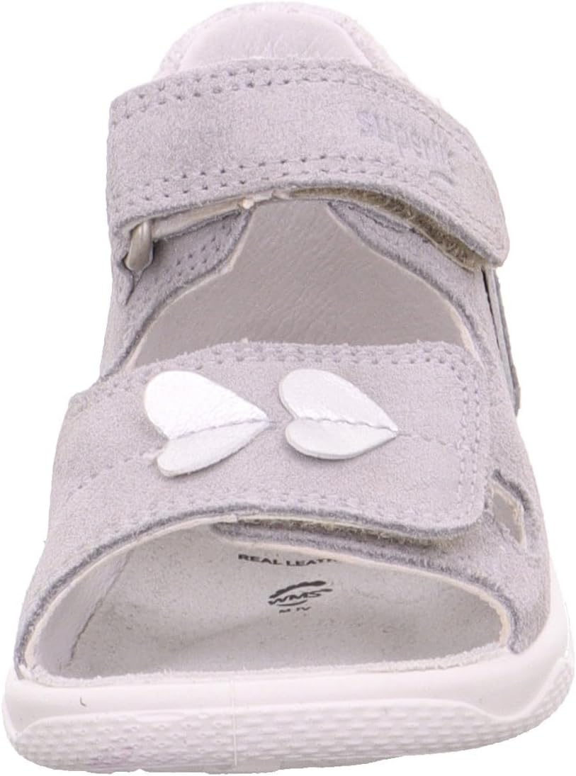 Superfit Mädchen Polly Sandalen 18 EU Grau 2500, 18 EU Grau 2500
