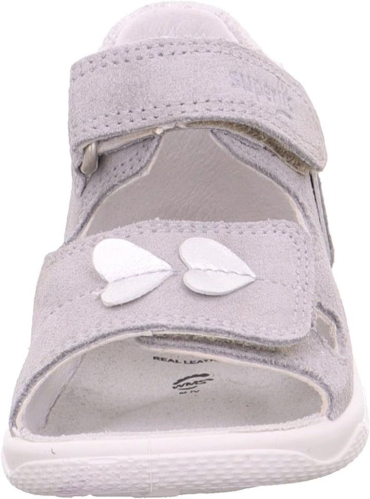 Superfit Mädchen Polly Sandalen 18 EU Grau 2500, 18 EU Grau 2500