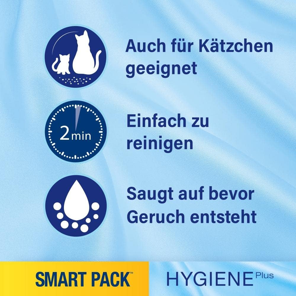 Catsan Smart Pack 2 Packs (2x4l) - Katzenstreu - Nicht-klumpend