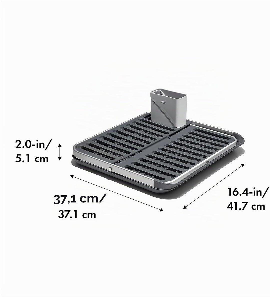 OXO GG FOLDING DISH RACK Aluminium Foldable, Aluminium Foldable