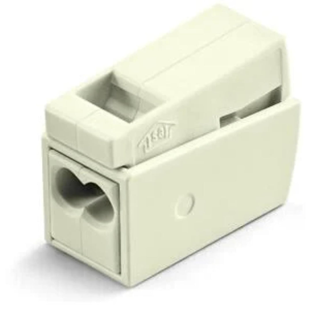 WAGO 2-Leiter-Leuchtenklemme 224-112 | Nennquerschnitt: 2,5 mm², für ein- und feindrähtige Leiter, 1