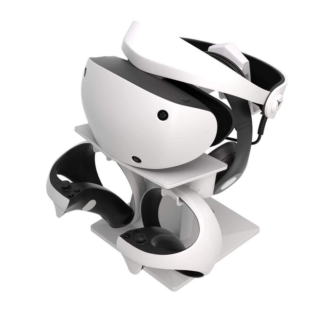 DigiCharge VR Headset Ständer für PS VR 2 PSVR2 Sony Playstation VR2/ Meta Quest 2 / Quest 1 / Rift