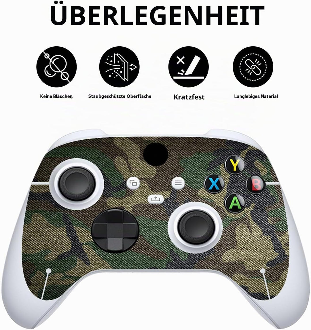 playvital Skin für Xbox Series S, Aufkleber Vinyl-Skins Schutzfolie Wrap Abziehbild Abdeckung Sticke