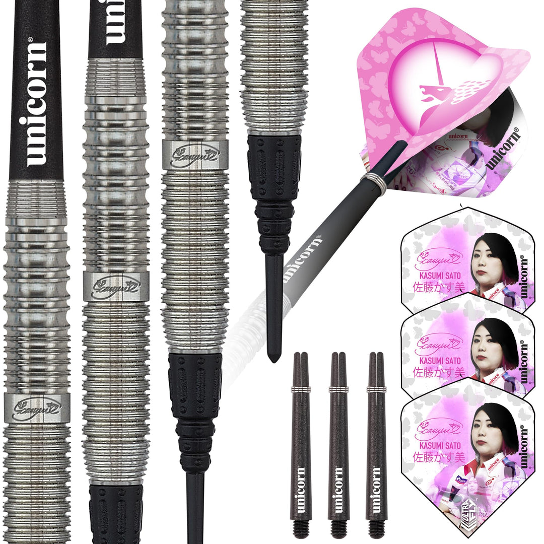 Unicorn Contender Darts 20 g Naturfarben und Schwarz, 20 g Naturfarben und Schwarz