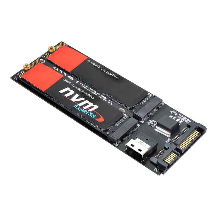 cablecc SFF-8654 auf U2 Kit NGFF M-Key auf Slimline SAS NVME PCIe SSD SATA Adapter für Mainboard Sch