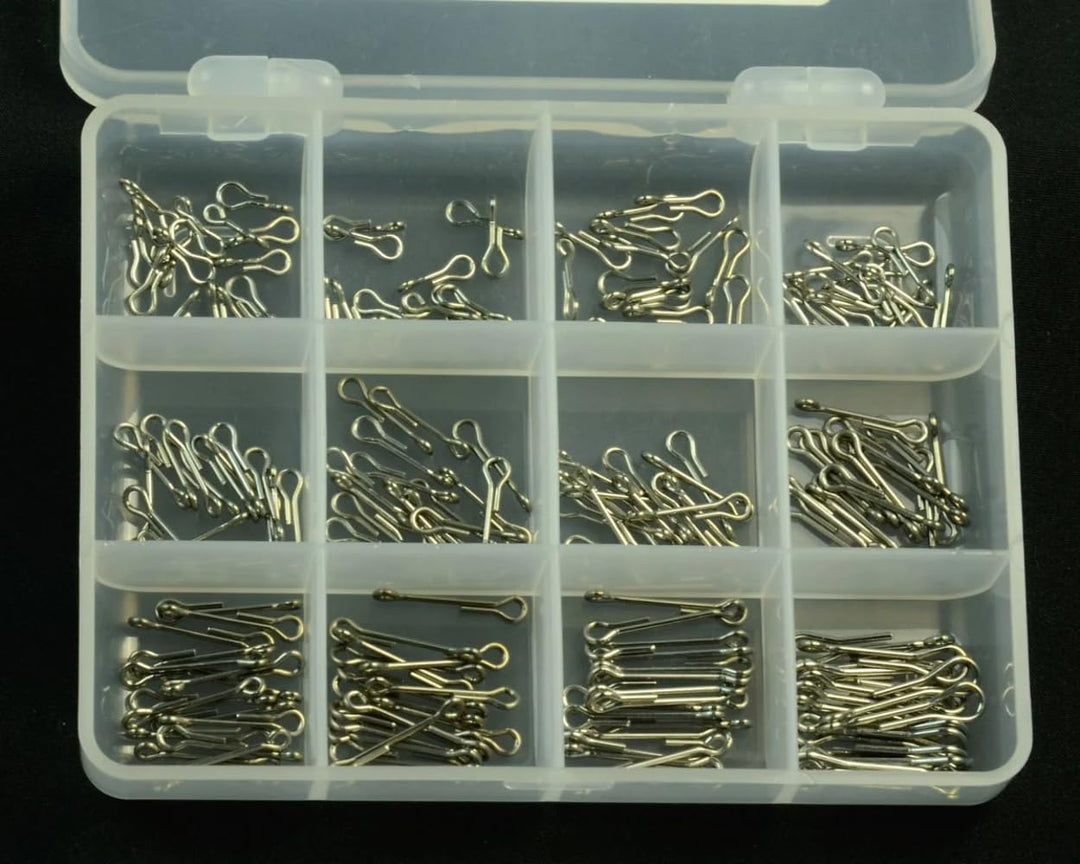 Spawn Fly Fish Fliegenbinden Gelenkschäfte 9-20 mm 180 Pack, 9-20 mm 180 Pack