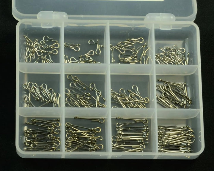 Spawn Fly Fish Fliegenbinden Gelenkschäfte 9-20 mm 180 Pack, 9-20 mm 180 Pack