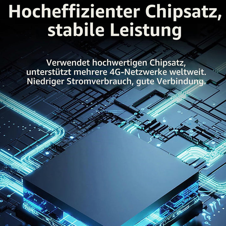 Tragbares 4G-LTE-USB-WLAN-Modem mit SIM-Kartensteckplatz, Hochgeschwindigkeit für 8 Benutzer, Unters
