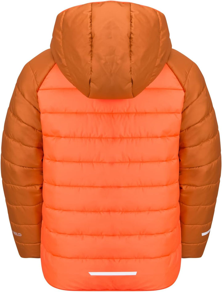Jack Wolfskin Unisex Kinder Zenon K Jacket 116 fuzzy orange, 116 fuzzy orange