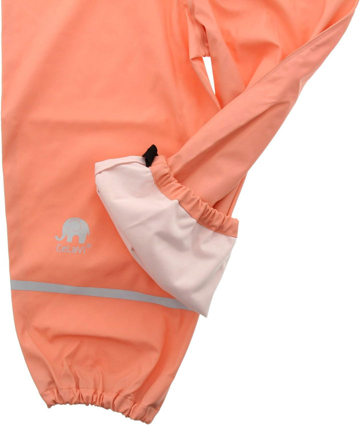 Celavi Unisex Baby Regenanzug Regenanzug 80 Orange, 80 Rosa