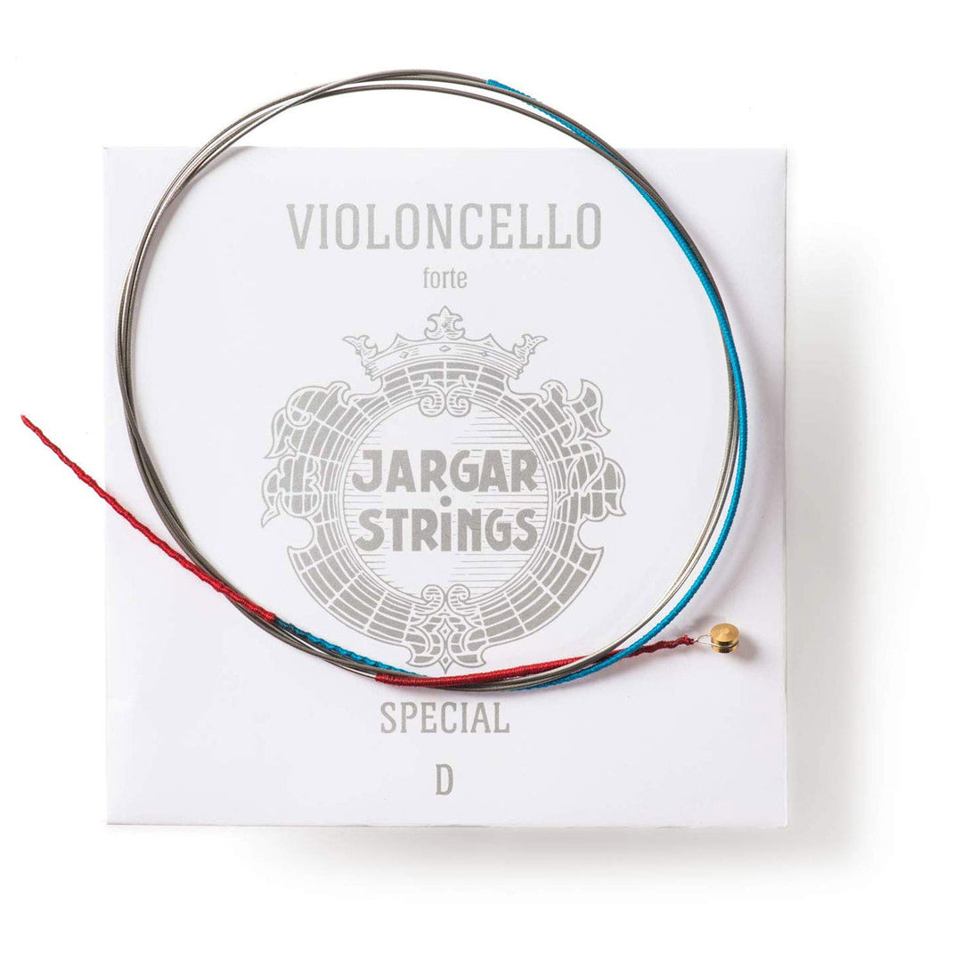 JARGAR Ce-DCFSp Cello Classic D-Saite-SPECIAL, forte (1,00mm) für Cello Forte / Heavy Rot // Red, Fo