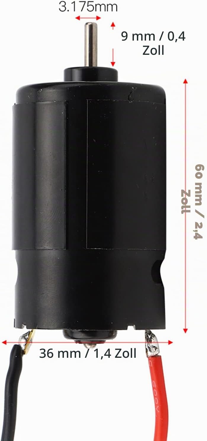 Brushed Motor 550 RC Car Brushed Motor 12T/21T/29T/35T Standard 550 Remote Control Vehicle Brushed M