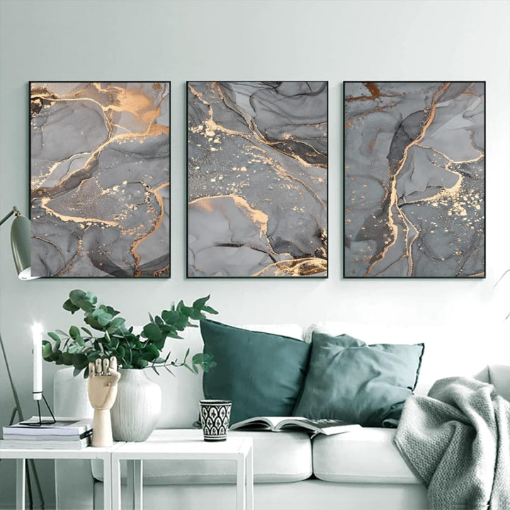 WADBTP Islamische Leinwand Bilder,Islamic Leinwand Malerei,Marble Background Allah Islamic Arabic Ca