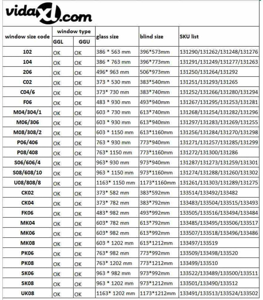 vidaXL Verdunkelungsrollo Verdunkelung Dachrollo Dachfensterrollo Beige S06/606 s06/606 Beige, s06/6