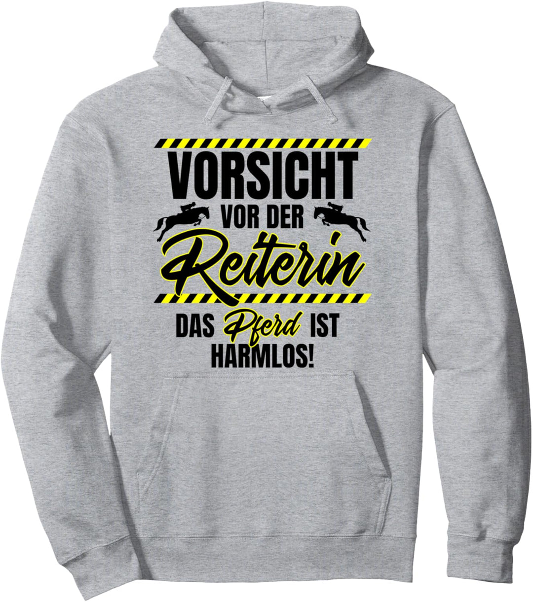 PFERDE Pulli Mädchen Damen mit Spruch Reiterin Reiten PFERDE Pullover Hoodie