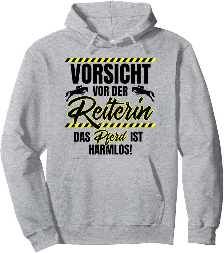 PFERDE Pulli Mädchen Damen mit Spruch Reiterin Reiten PFERDE Pullover Hoodie