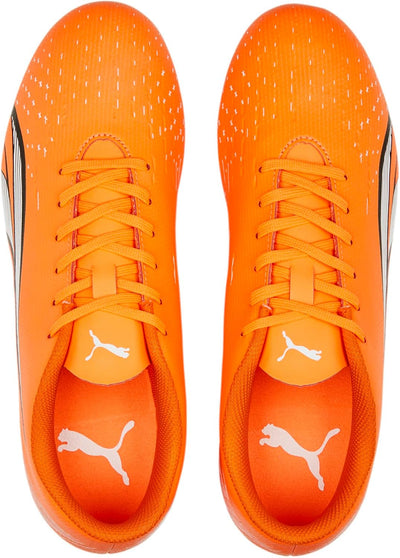 PUMA Damen Ultra Play Fg/Ag WN's Fussballschuh 36 EU Ultra Orange Puma White Blue Glimmer, 36 EU Ult