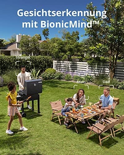 eufy Security eufyCam S300 3C, Überwachungskamera aussen, 4K kabellose Überwachungskamera mit K.I, F