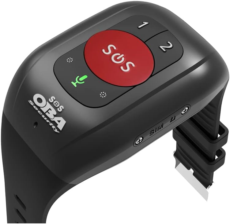 Armband SOS Senioren Lebensrettende GPS 4G WiFi Anrufe, Stürze, GPS-Position, Herz, Druck, Temperatu